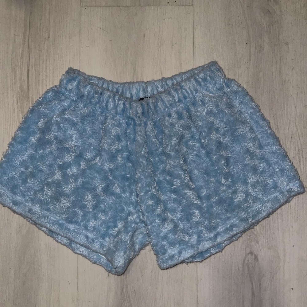 Baby Blue Plushie 3” Inseam Shorts